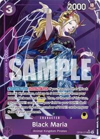 Black Maria (Parallel) - Two Legends - One Piece Card Game card