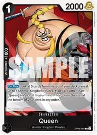 Queen - Two Legends - One Piece Card Game card