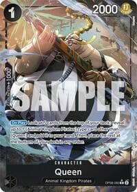 Queen (Parallel) - Two Legends - One Piece Card Game card