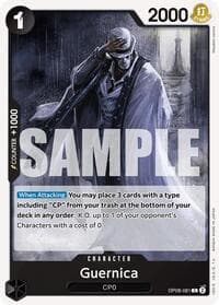 Guernica - Two Legends - One Piece Card Game card