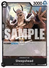 Sheepshead - Two Legends - One Piece Card Game card