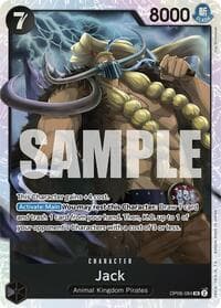 Jack - Two Legends - One Piece Card Game card