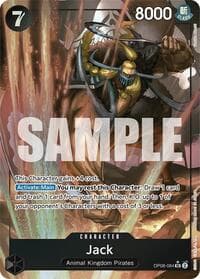 Jack (Parallel) - Two Legends - One Piece Card Game card