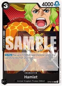 Hamlet - Two Legends - One Piece Card Game card