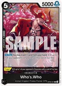Who's.Who - Two Legends - One Piece Card Game card