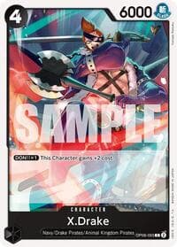 X.Drake - Two Legends - One Piece Card Game card