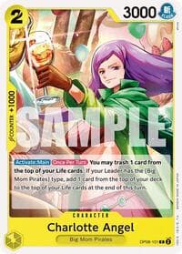 Charlotte Angel - Two Legends - One Piece Card Game card