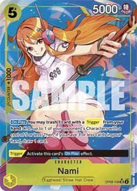 Nami (Parallel) - Two Legends - One Piece Card Game card