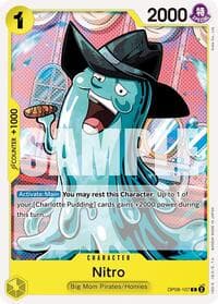 Nitro - Two Legends - One Piece Card Game card