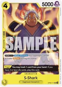 S-Shark - Two Legends - One Piece Card Game card