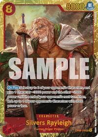 Silvers Rayleigh - Two Legends - One Piece Card Game card