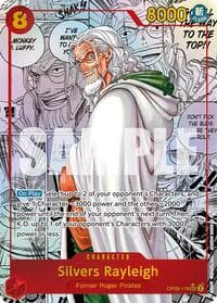 Silvers Rayleigh (Parallel) (Manga) - Two Legends - One Piece Card Game card