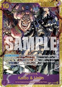 Kaido & Linlin - Two Legends - One Piece Card Game card