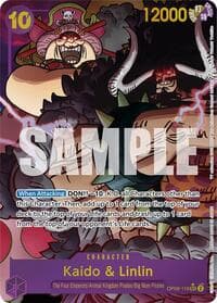 Kaido & Linlin (Parallel) - Two Legends - One Piece Card Game card