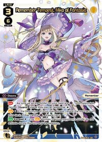 Remember Tempest, Miko of Fantasia (LR) - Concord Diva - WIXOSS card