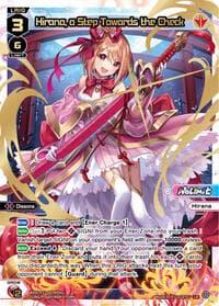 Hirana, a Step Towards the Check (LR) - Concord Diva - WIXOSS card