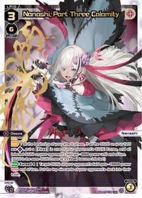 Nanashi, Part Three Calamity (LR) - Concord Diva - WIXOSS card