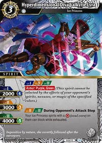 Hyperdimensional Diva Valkyrie Lyra - Strangers in the Sky - Battle Spirits Saga card