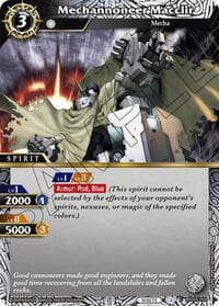 Mechannoneer Macclir - Strangers in the Sky - Battle Spirits Saga card