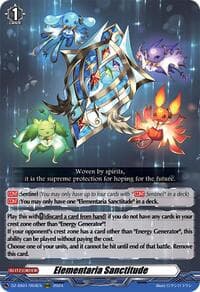 Elementaria Sanctitude - DZ-SS01: Festival Booster 2024 - Cardfight Vanguard card
