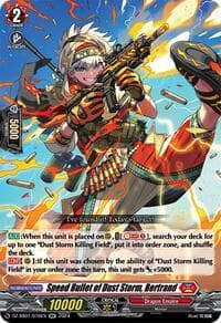 Speed Bullet of Dust Storm, Bertrand - DZ-SS01: Festival Booster 2024 - Cardfight Vanguard card