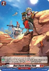 Dust Storm Killing Field - DZ-SS01: Festival Booster 2024 - Cardfight Vanguard card