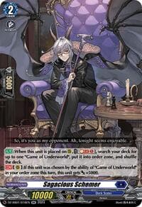 Sagacious Schemer - DZ-SS01: Festival Booster 2024 - Cardfight Vanguard card