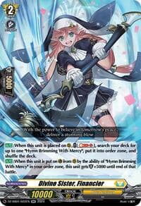 Divine Sister, Financier - DZ-SS01: Festival Booster 2024 - Cardfight Vanguard card