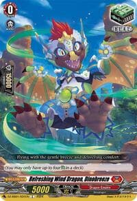 Refreshing Wind Dragon, Dinobreeze - DZ-SS01: Festival Booster 2024 - Cardfight Vanguard card