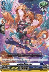 Joyful Songstar - DZ-SS01: Festival Booster 2024 - Cardfight Vanguard card