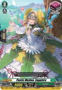 Poetic Maiden, Sapphira - DZ-SS01: Festival Booster 2024 - Cardfight Vanguard card