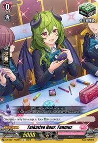 Talkative Hour, Tanmuz - DZ-SS01: Festival Booster 2024 - Cardfight Vanguard card