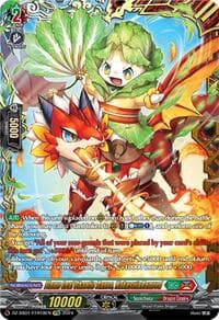 Flame Leaf Chaotic Dance, Hakusui&Remred (FFR) - DZ-SS01: Festival Booster 2024 - Cardfight Vanguard card