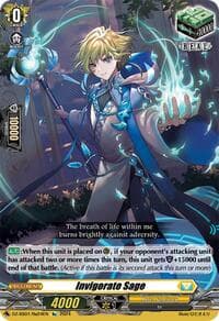 Invigorate Sage - DZ-SS01: Festival Booster 2024 - Cardfight Vanguard card