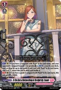 To The Stars of Horizon Rising in The Night Sky, Yasmin - DZ-SS01: Festival Booster 2024 - Cardfight Vanguard card