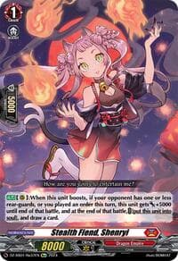 Stealth Fiend, Shenryi - DZ-SS01: Festival Booster 2024 - Cardfight Vanguard card