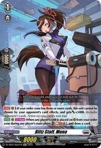 Blitz Staff, Muna - DZ-SS01: Festival Booster 2024 - Cardfight Vanguard card