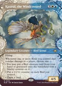Kastral, the Windcrested (Showcase) - Bloomburrow - Magic: The Gathering card