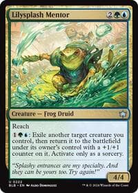 Lilysplash Mentor - Bloomburrow - Magic: The Gathering card