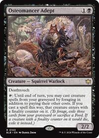 Osteomancer Adept - Bloomburrow - Magic: The Gathering card