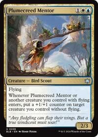 Plumecreed Mentor - Bloomburrow - Magic: The Gathering card