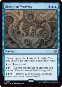 Season of Weaving - Bloomburrow - Magic: The Gathering card