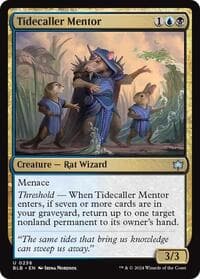 Tidecaller Mentor - Bloomburrow - Magic: The Gathering card