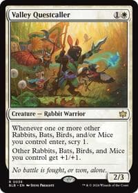 Valley Questcaller - Bloomburrow - Magic: The Gathering card