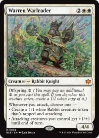 Warren Warleader - Bloomburrow - Magic: The Gathering card