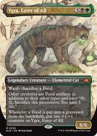 Ygra, Eater of All (Borderless) - Bloomburrow - Magic: The Gathering card