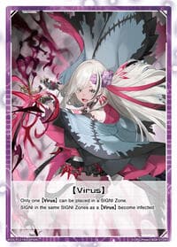 [Virus] (Parallel Foil) // Servant ZERO (Non-Foil) - Concord Diva - WIXOSS card