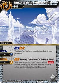 Entrance to the Mirrorworld - Strangers in the Sky - Battle Spirits Saga card