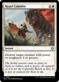 Repel Calamity - Bloomburrow - Magic: The Gathering card