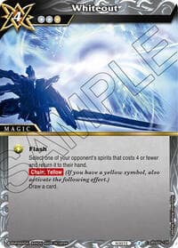 Whiteout - Strangers in the Sky - Battle Spirits Saga card